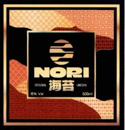 NORI ORIGINAL UMESHU 15% Vol 500ml [nori: rong biển] 