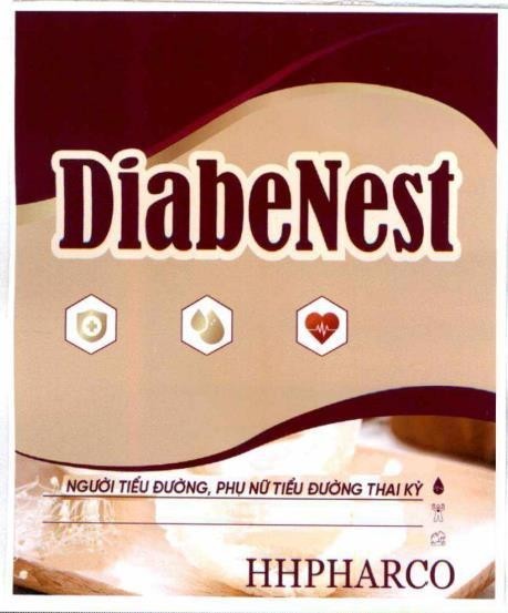 Nhãn hiệu DiabeNest NGƯỜI TIỂU ĐƯỜNG, PHỤ NỮ TIỂU ĐƯỜNG THAI KỲ HHPHARCO  của Công ty Trách nhiệm hữu hạn TMDV&XNK HOÀNG HẢI PHÁT, số đơn 4-2025-01343