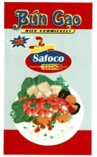 Nhãn hiệu Bún Gạo RICE VERMICELLI MỚI Safoco  của CÔNG TY CỔ PHẦN LƯƠNG THỰC THỰC PHẨM SAFOCO, số đơn 4-2025-05240