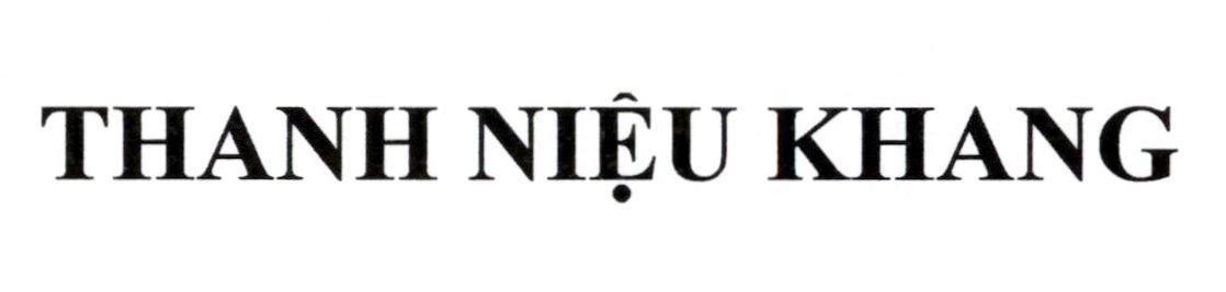 Nhãn hiệu THANH NIỆU KHANG  của Công ty TNHH kinh doanh dược phẩm Hậu Giang PHARMA, số đơn 4-2025-07966