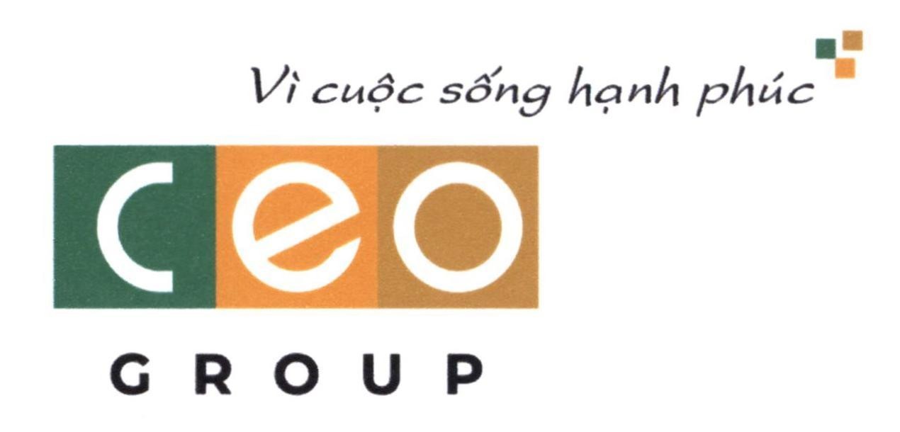 Nhãn hiệu C E O Vì cuộc sống hạnh phúc GROUP  của CÔNG TY CỔ PHẦN TẬP ĐOÀN C.E.O, số đơn 4-2025-08677