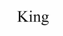 Nhãn hiệu King  của Công ty cổ phần ẩm thực Mặt Trời Vàng, số đơn 4-2025-09604