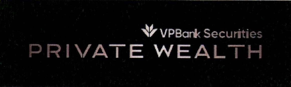 Nhãn hiệu VPBank Securities PRIVATE WEALTH  của NGÂN HÀNG THƯƠNG MẠI CỔ PHẦN VIỆT NAM THỊNH VƯỢNG (VPBANK), số đơn 4-2025-14903