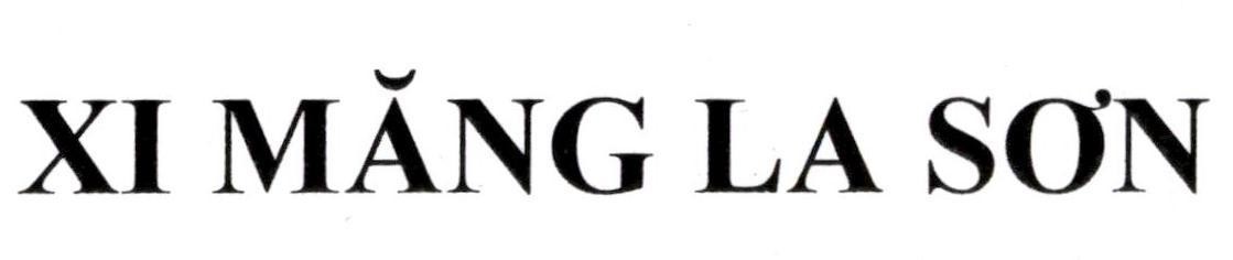 PHAN HỒNG SƠN的XI MĂNG LA SƠN 品牌, 申请号 4-2025-15000