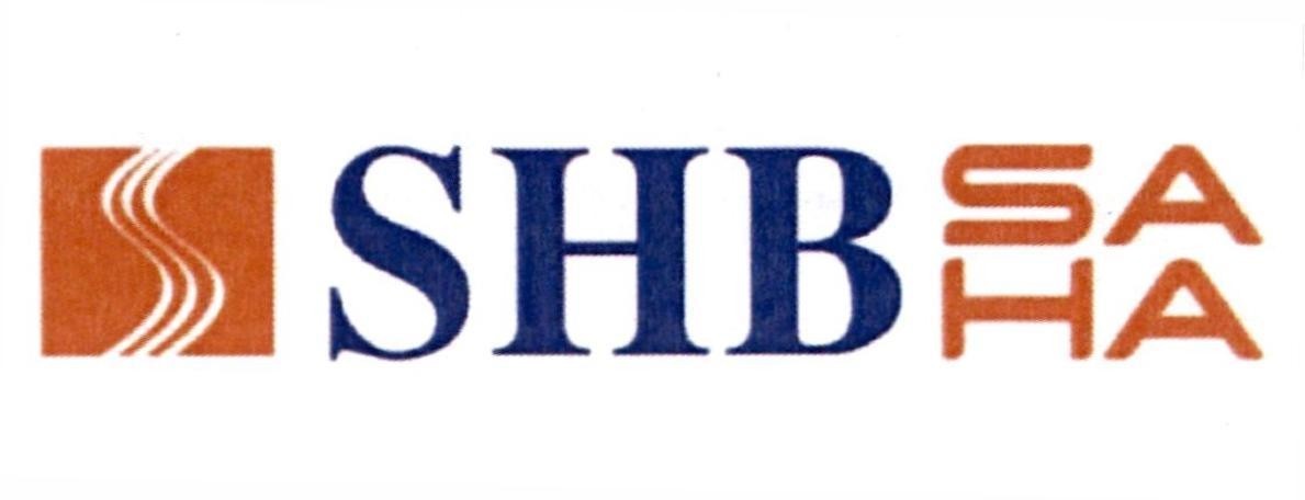 Nhãn hiệu SHB SAHA  của Ngân hàng thương mại cổ phần Sài Gòn - Hà Nội, số đơn 4-2025-17208