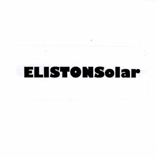 Nhãn hiệu ELISTONSolar  của CÔNG TY TNHH SẢN XUẤT THƯƠNG MẠI HOÀNG TRUNG NAM, số đơn 4-2025-19015