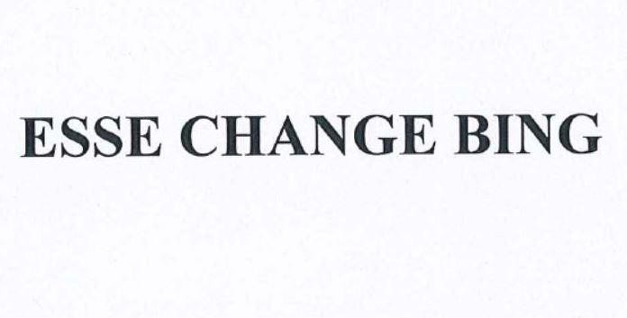 Nhãn hiệu ESSE CHANGE BING  của KT&G Corporation, số đơn 4-2025-19100
