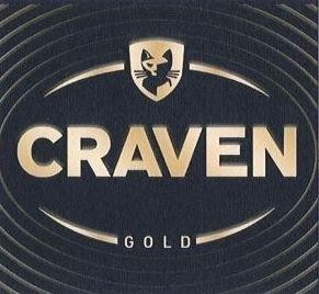 Nhãn hiệu CRAVEN GOLD  của Carreras Limited, số đơn 4-2025-19667