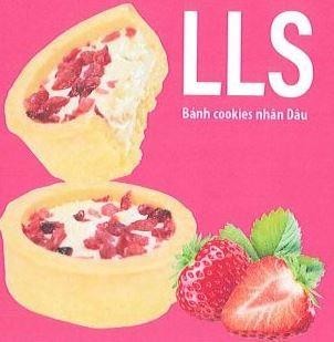 LLS Bánh cookies nhân Dâu 