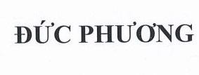 Nhãn hiệu ĐỨC PHƯƠNG  của NGUYỄN PHƯỚC TÂY, số đơn 4-2025-20608