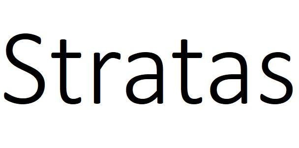 Nhãn hiệu Stratas  của Sunrise & Co (Pte) Ltd, số đơn 4-2025-20700