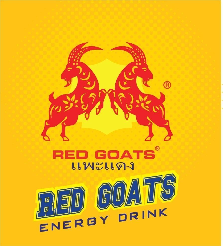Nhãn hiệu RED GOATS RED GOATS ENERGY DRINK [phae daeng: dê đỏ]  của CÔNG TY CỔ PHẦN TẬP ĐOÀN VIHAMARK, số đơn 4-2025-23788