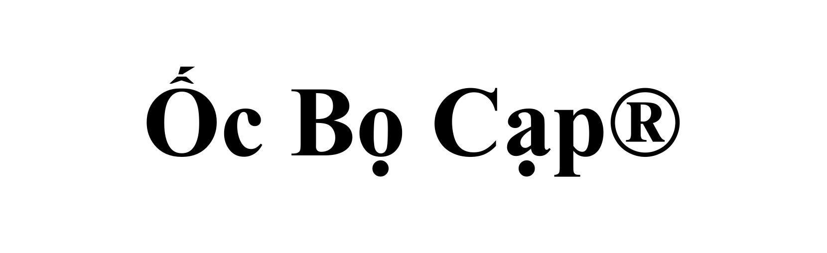 Trademark Ốc Bọ Cạp  of CÔNG TY TNHH NÔNG NGHIỆP THAILAND, application No 4-2025-24621