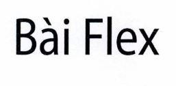 Bài Flex 