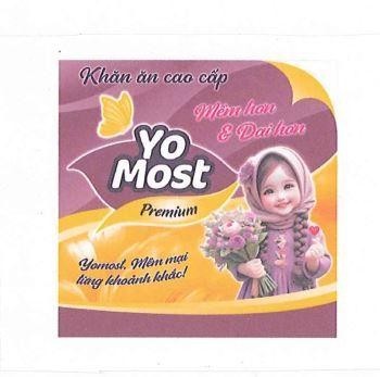 Yo Most Premium Khăn ăn cao cấp Mềm hơn & Dai hơn Yomost, Mềm mại từng khoảnh khắc! 
