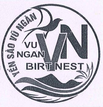 Nhãn hiệu YẾN SÀO VŨ NGÀN VU NGAN BIRT NEST VN  của Hộ kinh doanh Vũ Thị Thúy Ngàn, số đơn 4-2025-29887