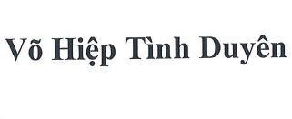 Võ Hiệp Tình Duyên 