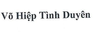 Nhãn hiệu Võ Hiệp Tình Duyên  của Công ty cổ phần công nghệ số 3C, số đơn 4-2025-33391