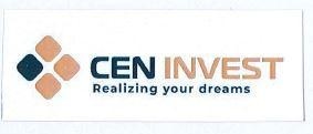 CÔNG TY CỔ PHẦN TẬP ĐOÀN THẾ KỶ的CEN INVEST Realizing your dreams 品牌, 申请号 4-2025-38788