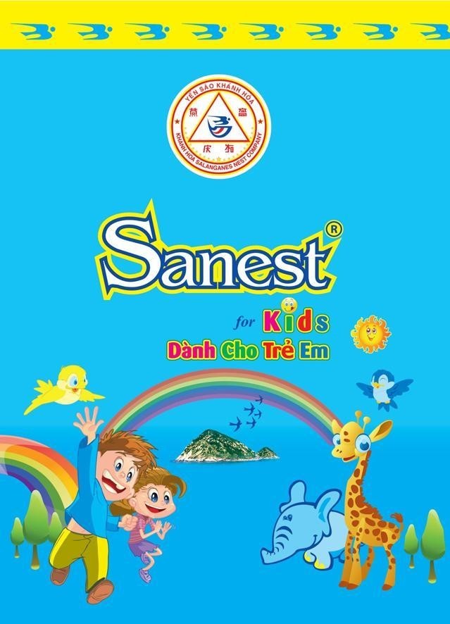 Sanest for Kids Dành Cho Trẻ Em YẾN SÀO KHÁNH HÒA KHANH HOA SALANGANES NEST COMAPNY [yan wo qing he: Yến Sào Khánh Hòa] 