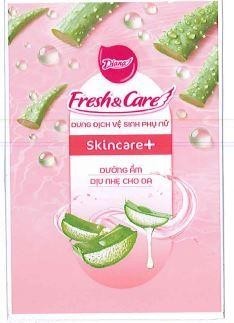 Nhãn hiệu Diana Fresh&Care DUNG DỊCH VỆ SINH PHỤ NỮ Skincare+ DƯỠNG ẨM DỊU NHẸ CHO DA  của Công ty cổ phần Diana Unicharm, số đơn 4-2025-43683