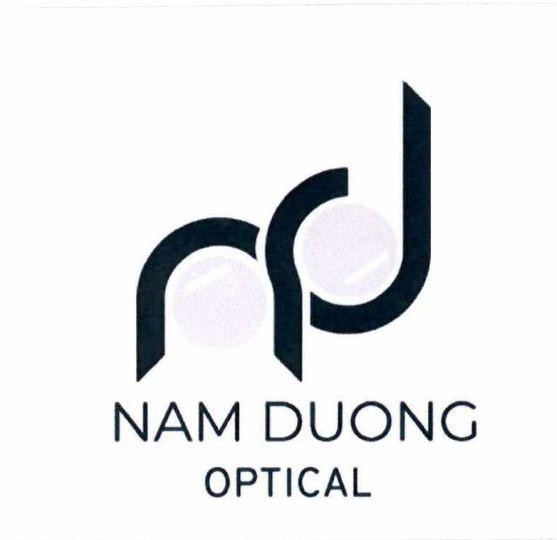 Nhãn hiệu nd NAM DUONG OPTICAL  của Công ty TNHH dịch vụ thương mại quốc tế Nam Dương, số đơn 4-2025-48317