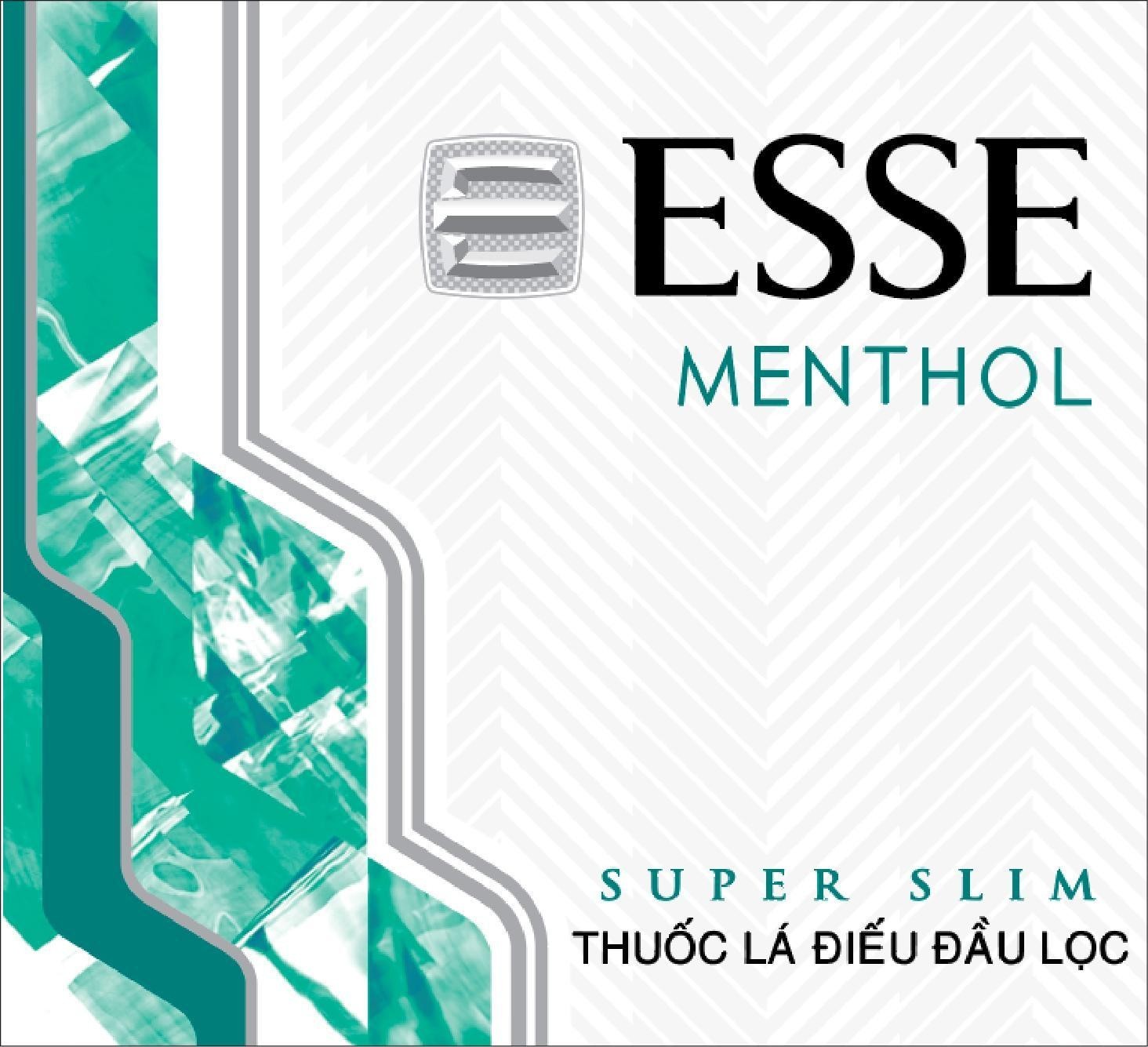 ESSE MENTHOL SUPER SLIM THUỐC LÁ ĐIẾU ĐẦU LỌC 