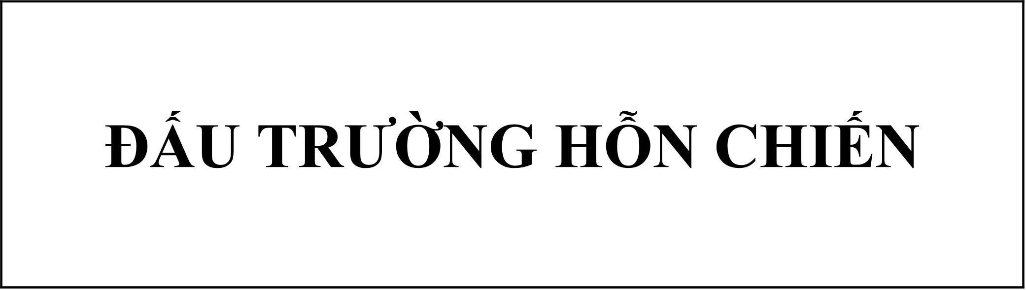 Nhãn hiệu ĐẤU TRƯỜNG HỖN CHIẾN  của CÔNG TY CỔ PHẦN TẬP ĐOÀN VNG, số đơn 4-2025-55555