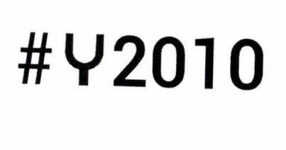 Nhãn hiệu #Y2010  của Công ty TNHH YAME VN, số đơn 4-2025-57838