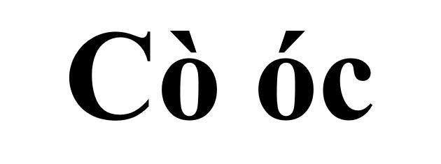 Nhãn hiệu Cò óc  của LÊ QUỐC TƯỜNG, số đơn 4-2025-62084