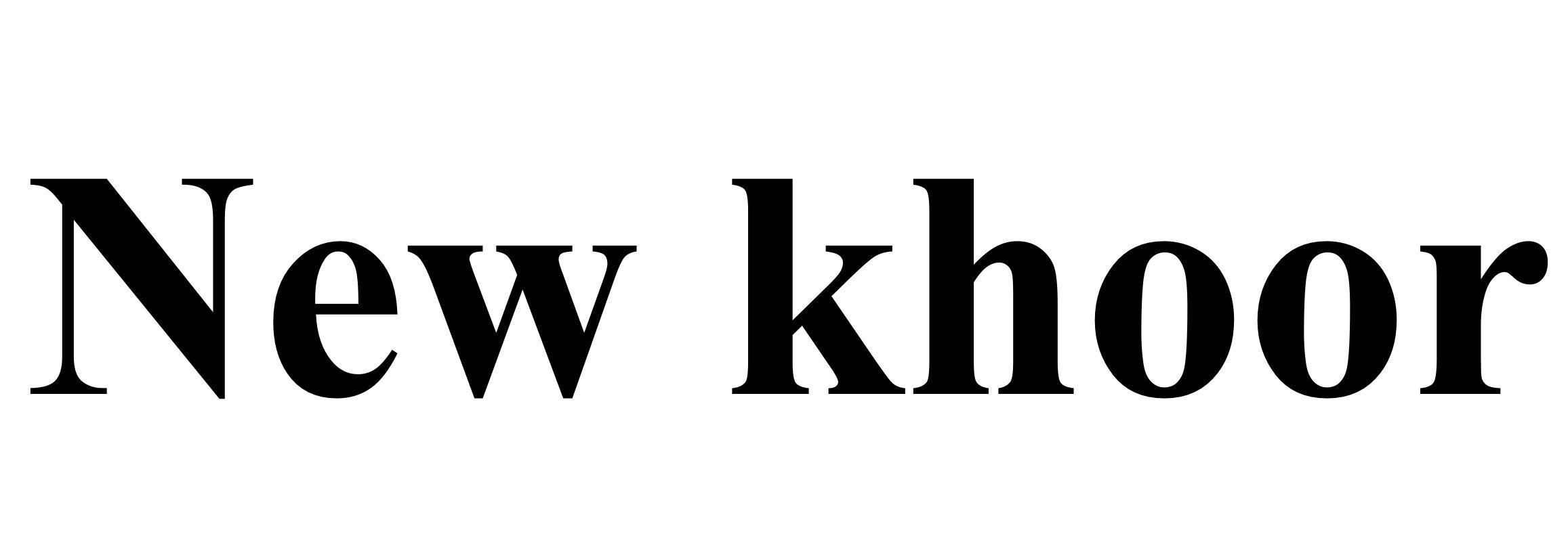 New khoor 