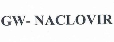 Nhãn hiệu GW- NACLOVIR  của Công ty cổ phần dược phẩm Namex, số đơn 4-2026-00804
