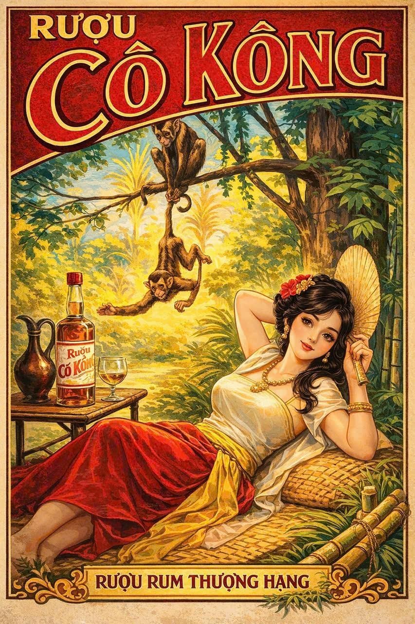 NhÃ£n hiá»‡u RƯỢU CÔ KÔNG RƯỢU CÔ KÔNG RƯỢU RUM THƯỢNG HẠNG  cá»§a Công ty TNHH D'Gold Vina, sá»‘ Ä‘Æ¡n 4-2026-02340