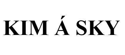 Nhãn hiệu KIM Á SKY  của CÔNG TY CỔ PHẦN NỆM KIM Á, số đơn 4-2026-03306