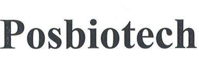 Trademark Posbiotex  of Công ty cổ phần vắc xin và sinh phẩm Nha Trang, application No 4-2026-03505