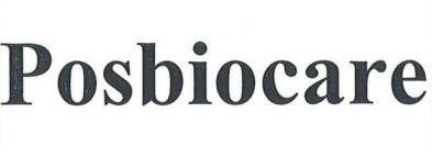 Trademark Posbiocare  of Công ty cổ phần vắc xin và sinh phẩm Nha Trang, application No 4-2026-03507