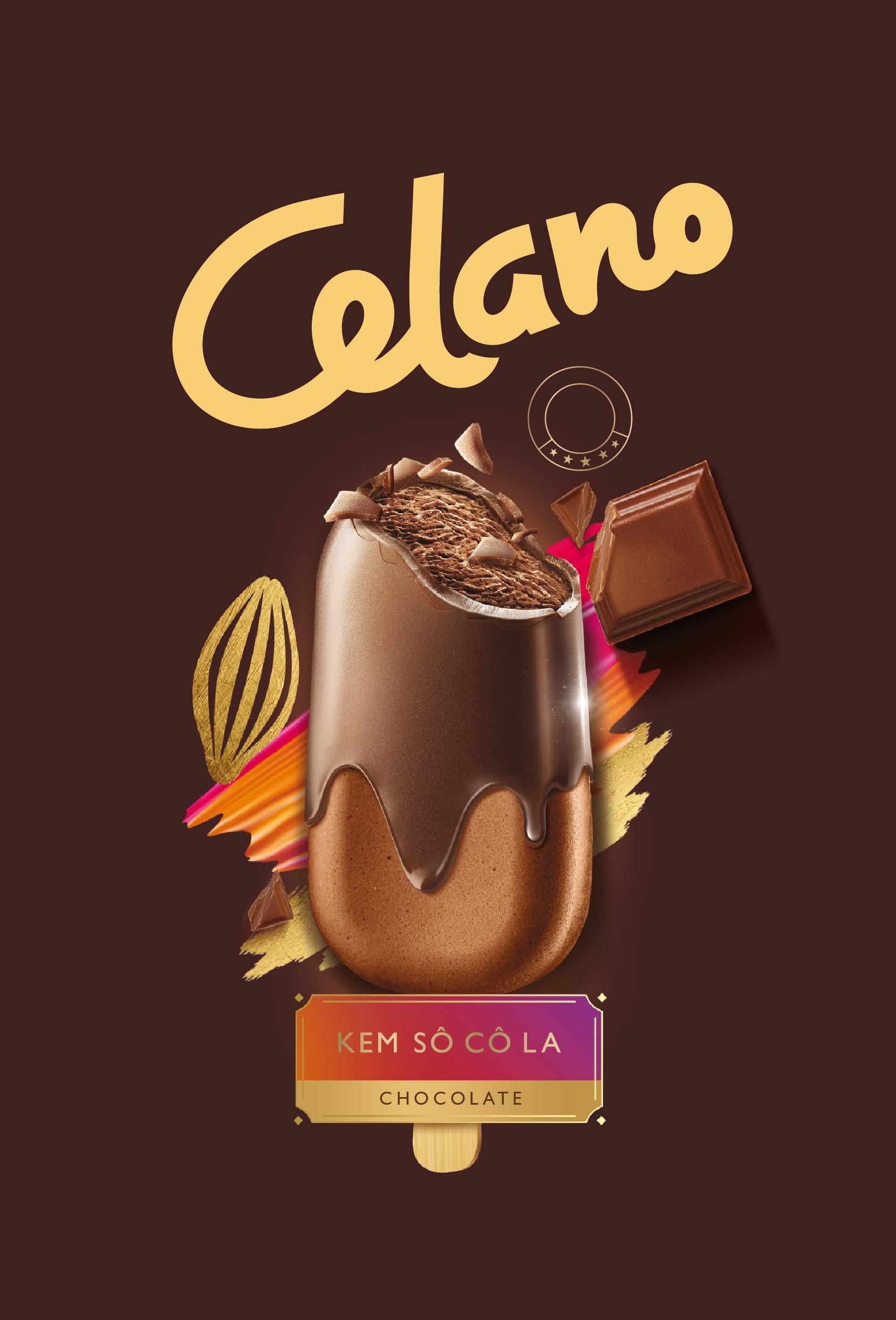 Trademark Celano KEM SÔ CÔ LA CHOCOLATE  of CÔNG TY CỔ PHẦN THỰC PHẨM ĐÔNG LẠNH KIDO, application No 4-2026-03628