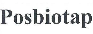 Trademark Posbiotap  of CÔNG TY CỔ PHẦN VẮC XIN VÀ SINH PHẨM NHA TRANG, application No 4-2026-03811