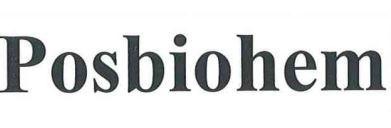 Trademark Posbiohem  of CÔNG TY CỔ PHẦN VẮC XIN VÀ SINH PHẨM NHA TRANG, application No 4-2026-03814