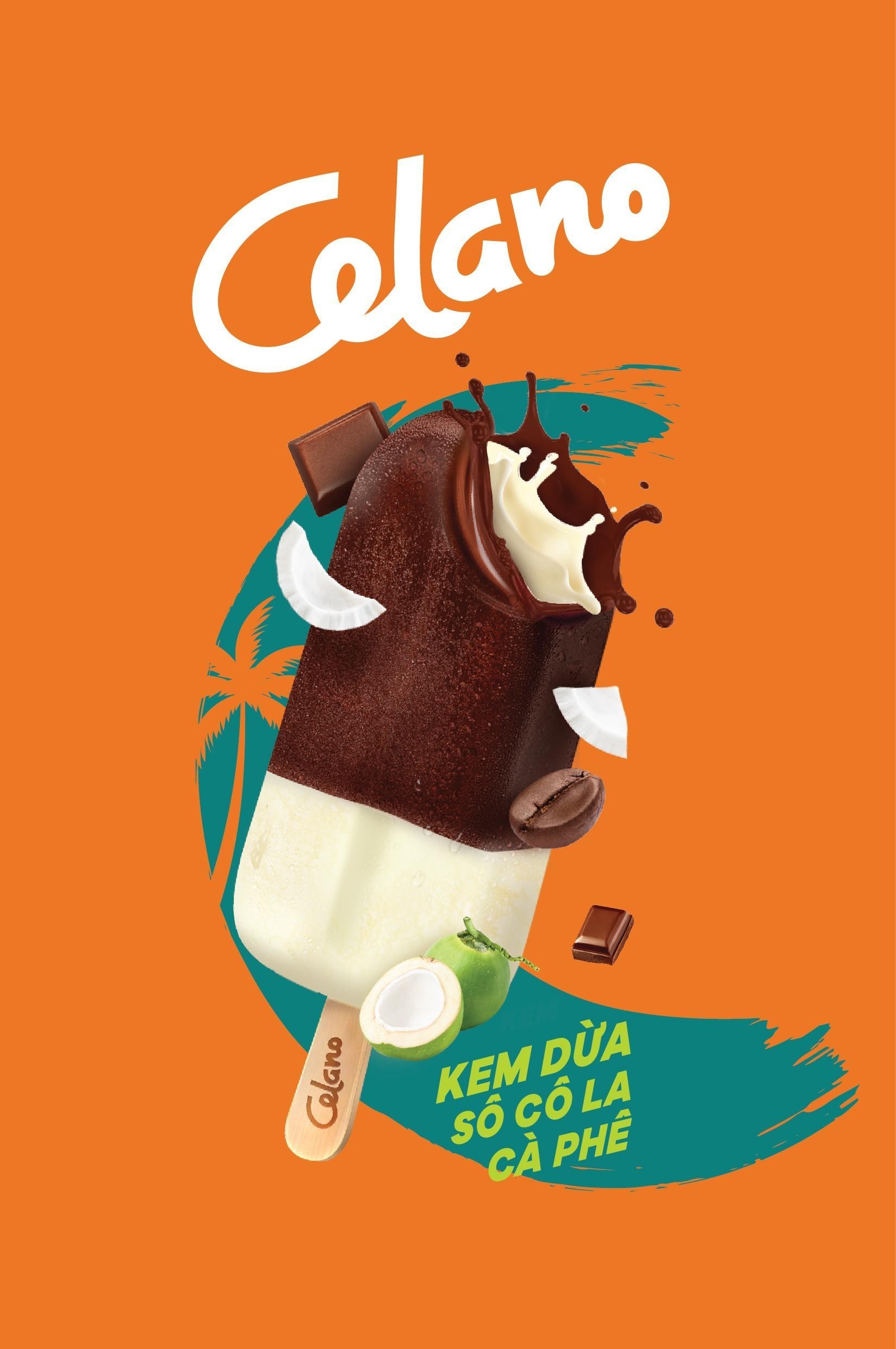 Trademark Celano Celano KEM DỪA SÔ CÔ LA CÀ PHÊ  of CÔNG TY CỔ PHẦN THỰC PHẨM ĐÔNG LẠNH KIDO, application No 4-2026-03923