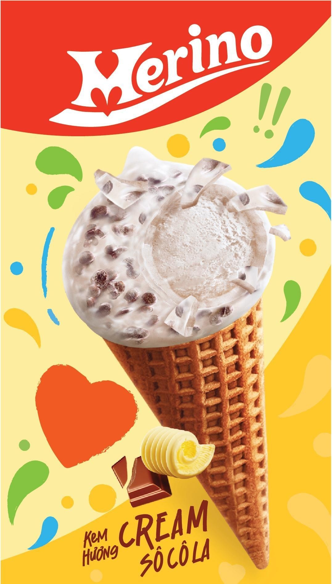 Trademark Merino Kem Hương CREAM SÔ CÔ LA  of CÔNG TY CỔ PHẦN THỰC PHẨM ĐÔNG LẠNH KIDO, application No 4-2026-03926