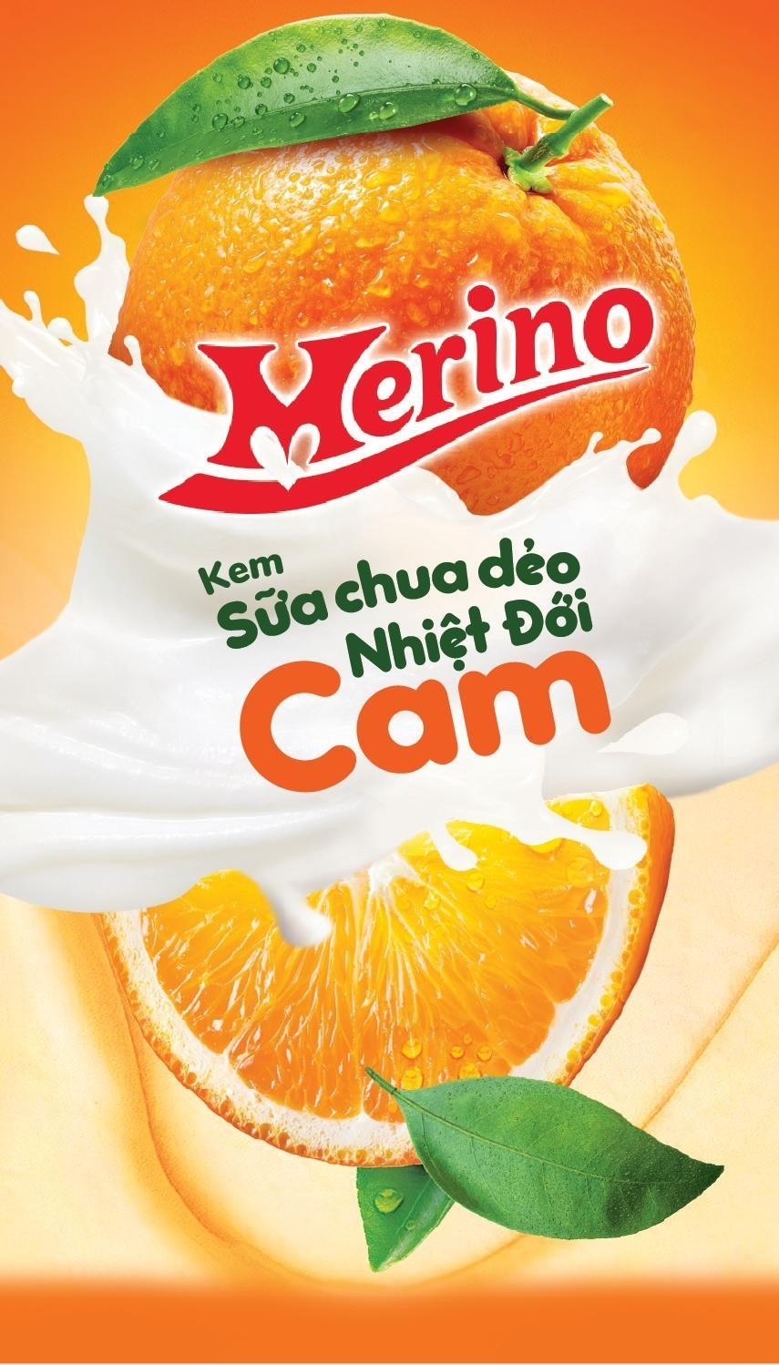 Trademark Merino Kem Sữa chua dẻo Nhiệt đới Cam  of CÔNG TY CỔ PHẦN THỰC PHẨM ĐÔNG LẠNH KIDO, application No 4-2026-03931