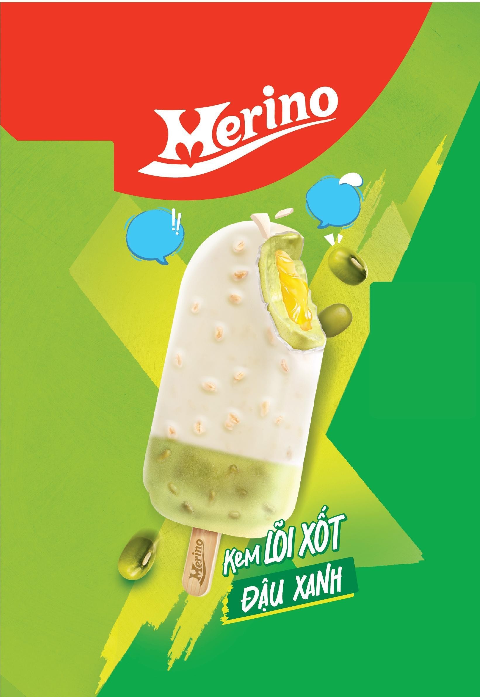 Trademark Merino Kem LÕI XỐT ĐẬU XANH  of CÔNG TY CỔ PHẦN THỰC PHẨM ĐÔNG LẠNH KIDO, application No 4-2026-03934