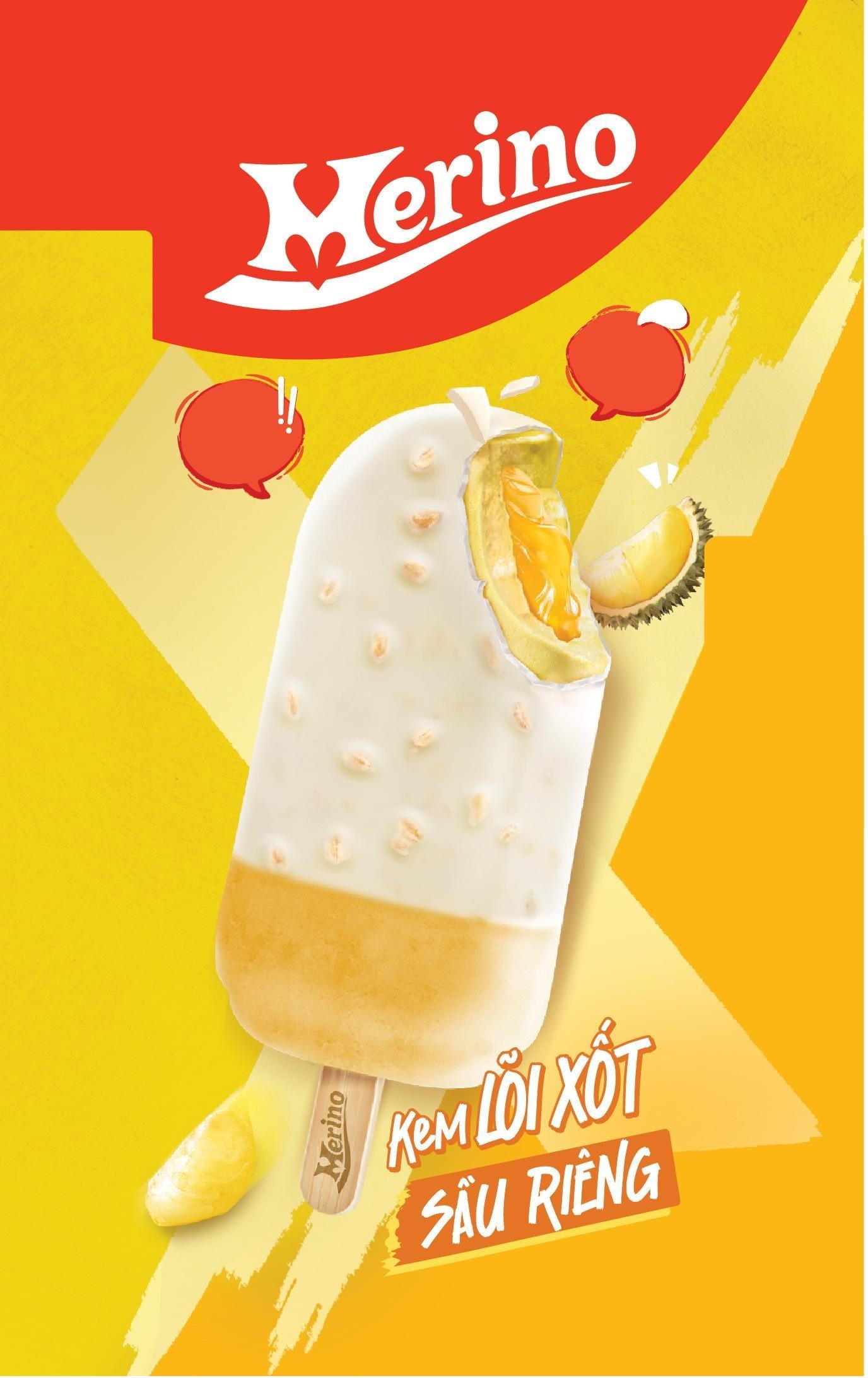 Trademark Merino Kem LÕI XỐT SẦU RIÊNG  of CÔNG TY CỔ PHẦN THỰC PHẨM ĐÔNG LẠNH KIDO, application No 4-2026-03935