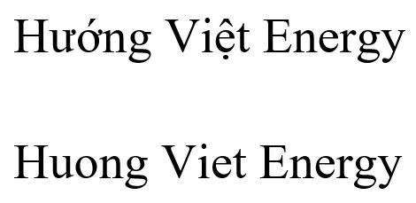 NhÃ£n hiá»‡u Hướng Việt Energy Huong Viet Energy  cá»§a Công ty cổ phần Hướng Việt Holdings, sá»‘ Ä‘Æ¡n 4-2026-04527