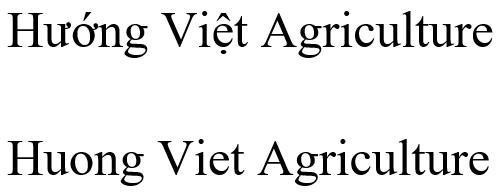 Hướng Việt Agriculture Huong Viet Agriculture 