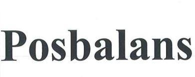 Trademark Posbalans  of CÔNG TY CỔ PHẦN VẮC XIN VÀ SINH PHẨM NHA TRANG, application No 4-2026-04864