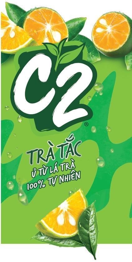 Trademark C2 TRÀ TẮC Ủ TỪ LÁ TRÀ 100% TỰ NHIÊN  of UNIVERSAL ROBINA CORPORATION, application No 4-2026-04962