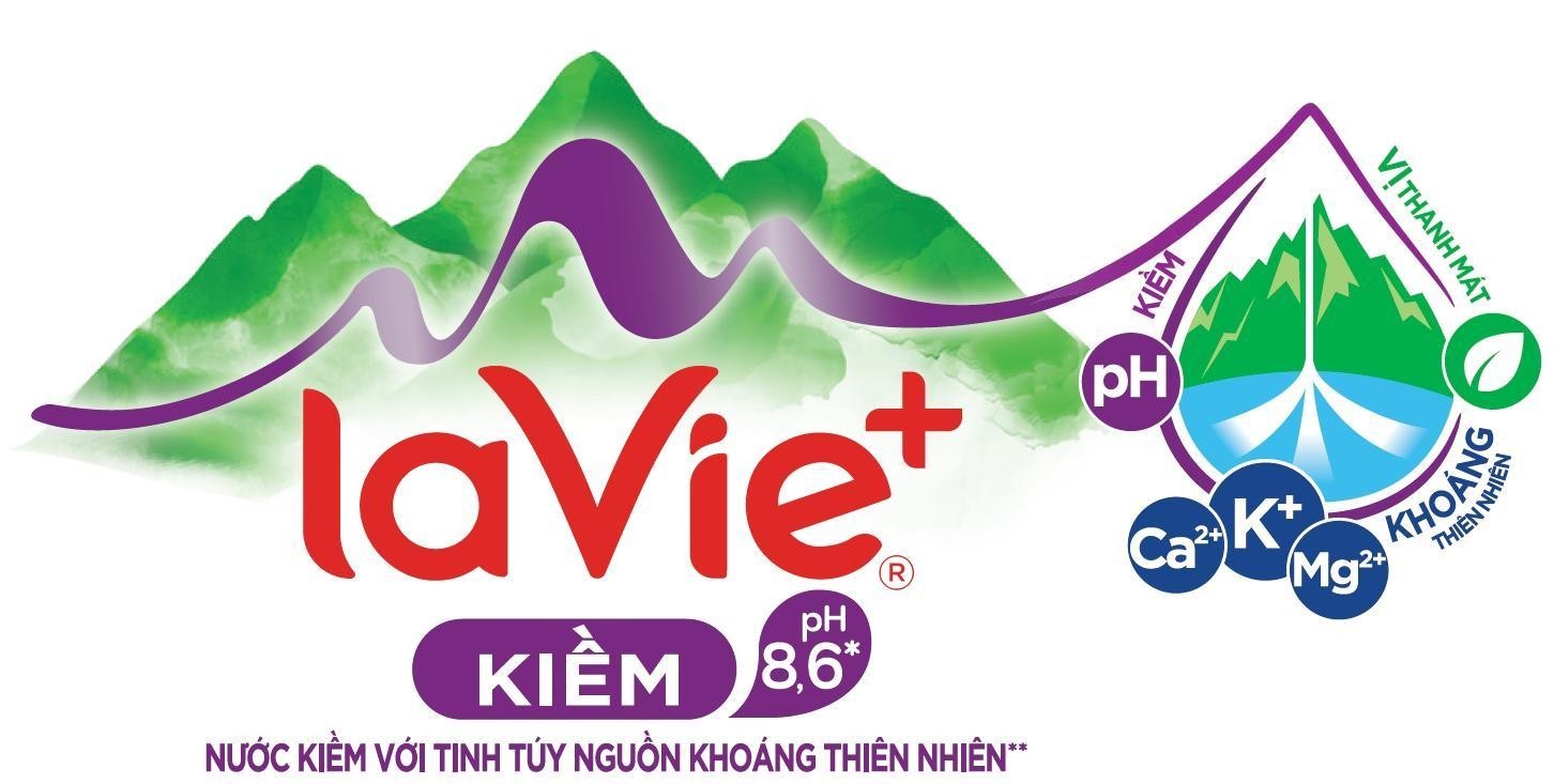 laVie+ KIỀM Ph 8,6 NƯỚC KIỀM VỚI TINH TÚY NGUỒN KHOÁNG THIÊN NHIÊN 