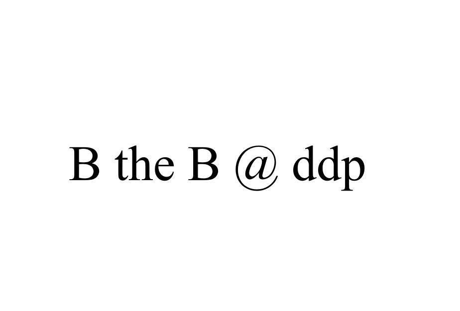 Nhãn hiệu B the B @ ddp  của Seoul Business Agency, số đơn 4-2026-07189